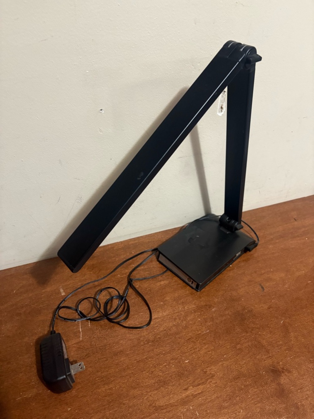 Lorell LED Desk Lamp Adjustable Touch Control Black LLR13202